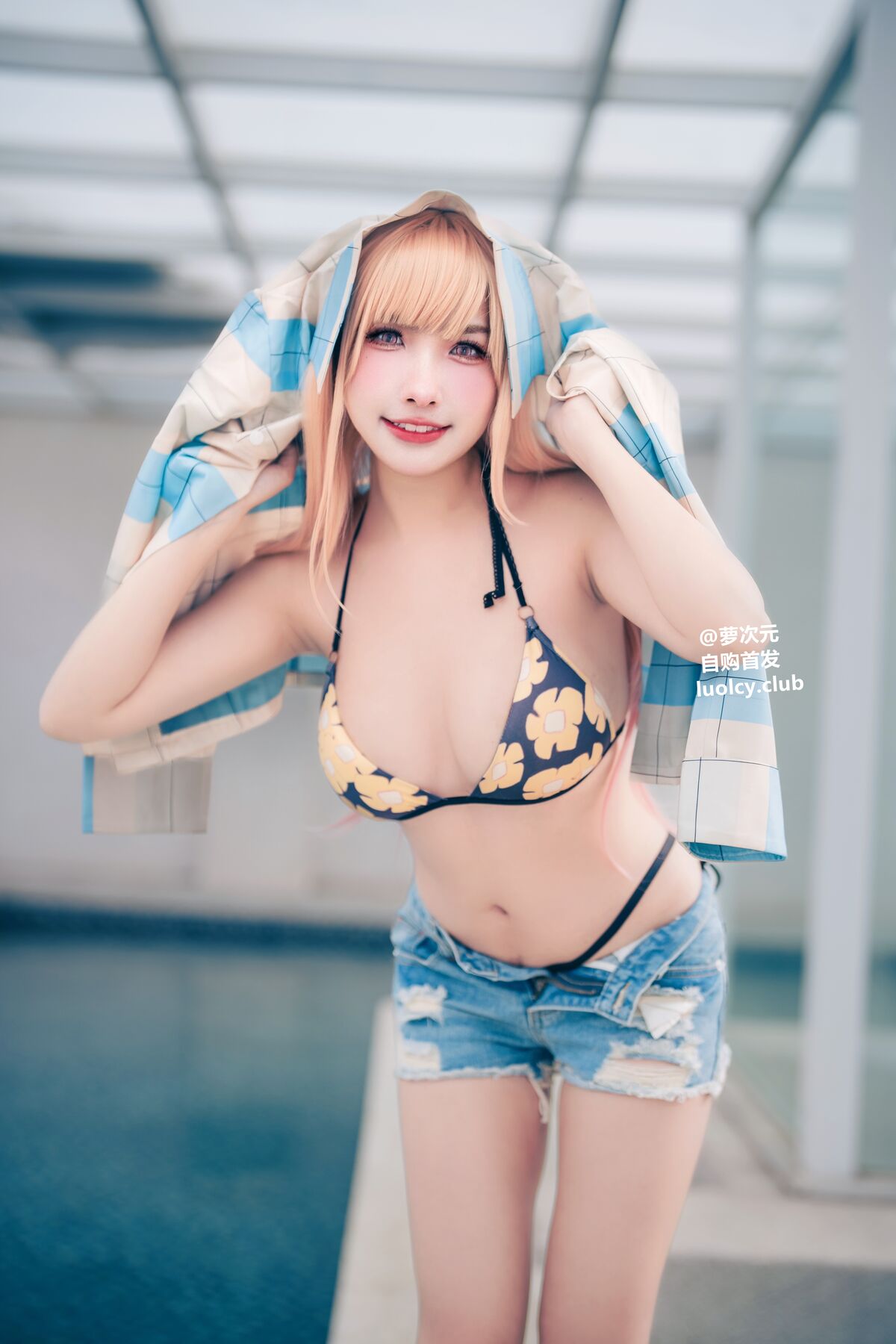 Coser@慕慕Momo – Marin 海夢 – Ver.泳裝 (62P – 3V)