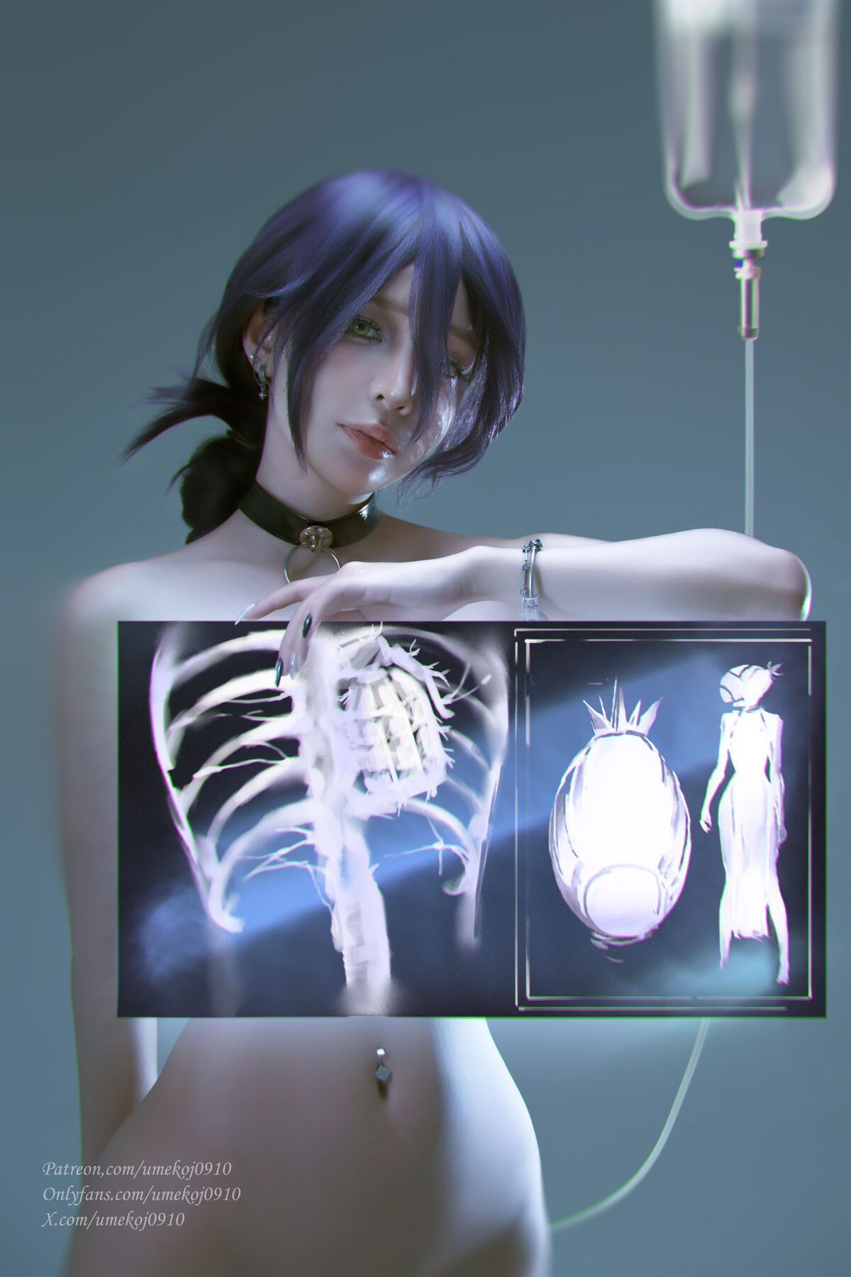 Coser@UmekoJ – Reze Chainsaw Man Part01 (53P – 6V)