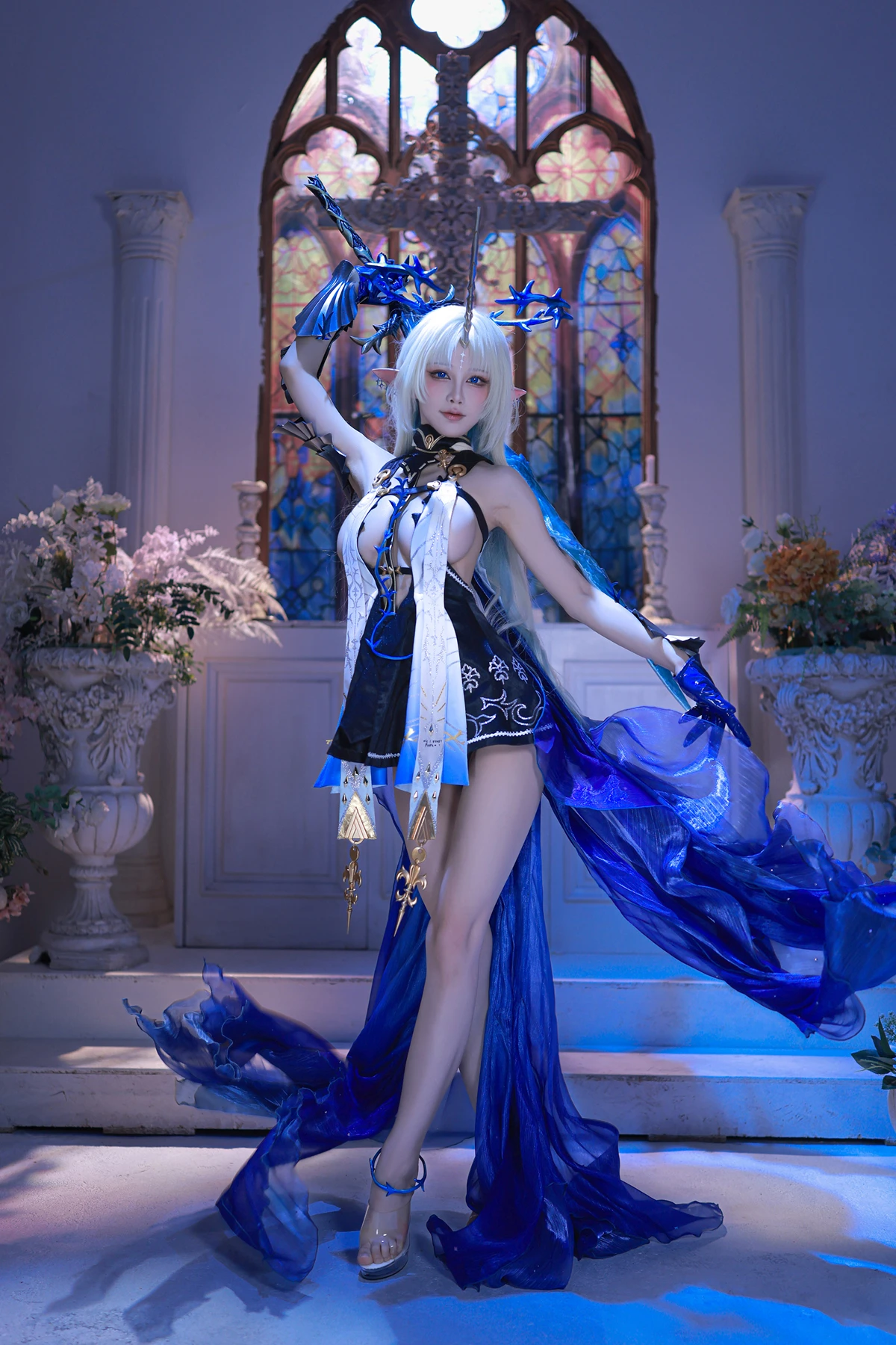 Cosplay 水淼Aqua – 卡提西娅 Fleurdelys Set.01