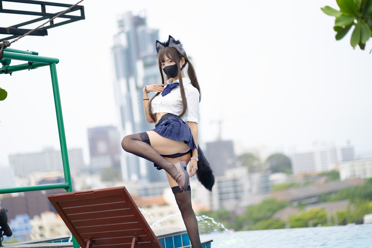 Coser@职业奶妈三水子 – 生徒会长 (62P)