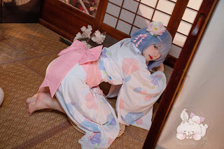 Coser@黏黏团子兔 – 蕾姆夏日祭