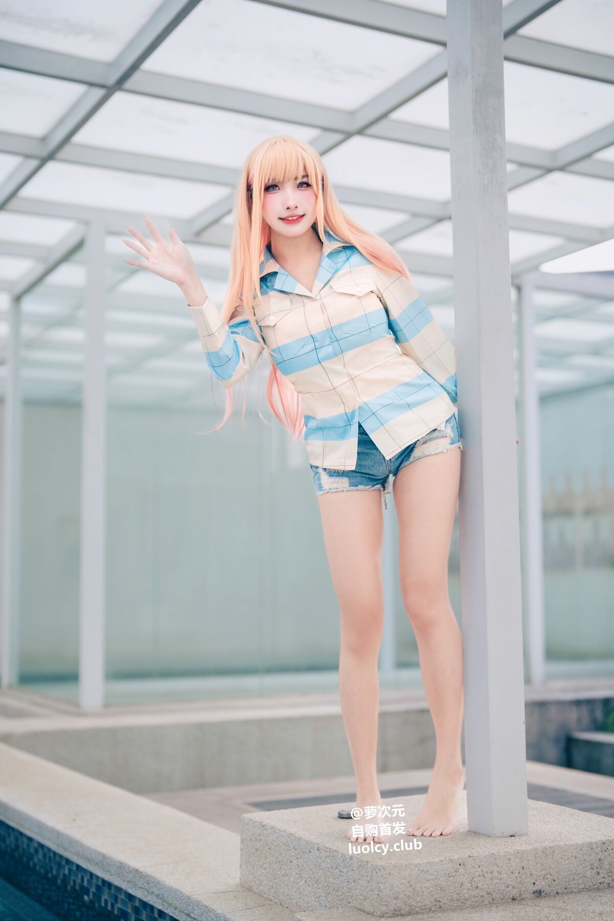 Coser@慕慕Momo – Marin 海夢 – Ver.泳裝 (62P – 3V)