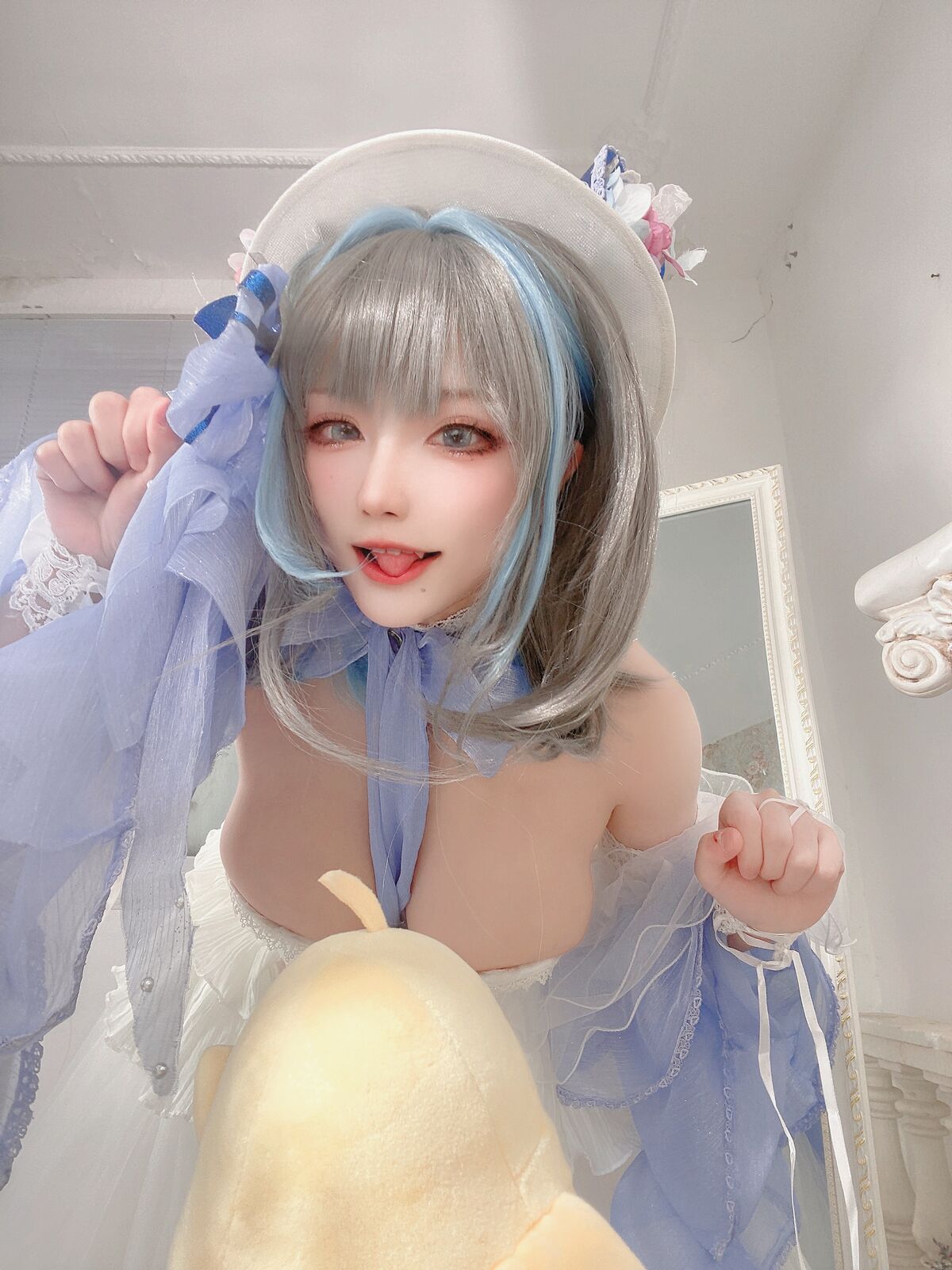 Coser@起司块wii – 柴郡礼服 (76P – 4V)