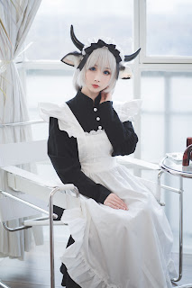 Coser@rioko凉凉子 Vol.063 贴心的奶牛女仆