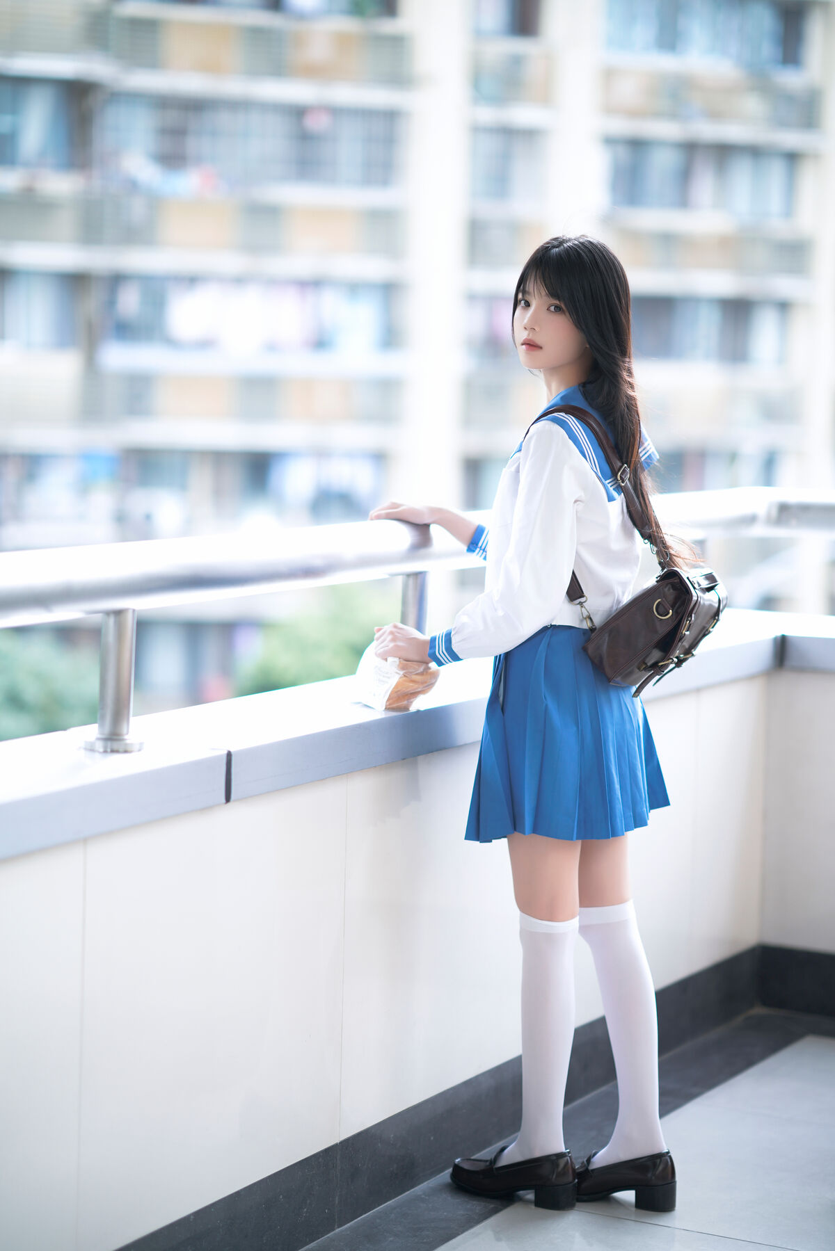 Coser@桜桃喵 – 地铁JK (34P)