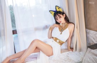 Coser@桜井宁宁 白色猫娘