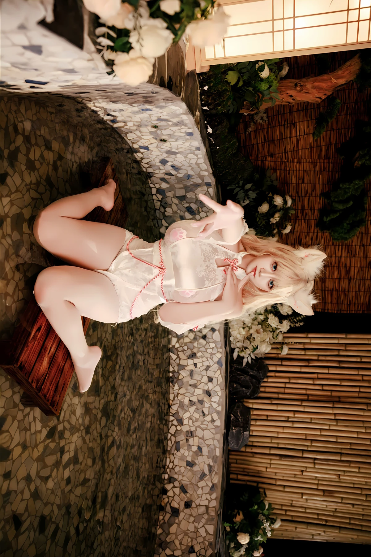 Cosplay 阿雪雪 – 温泉狐狸