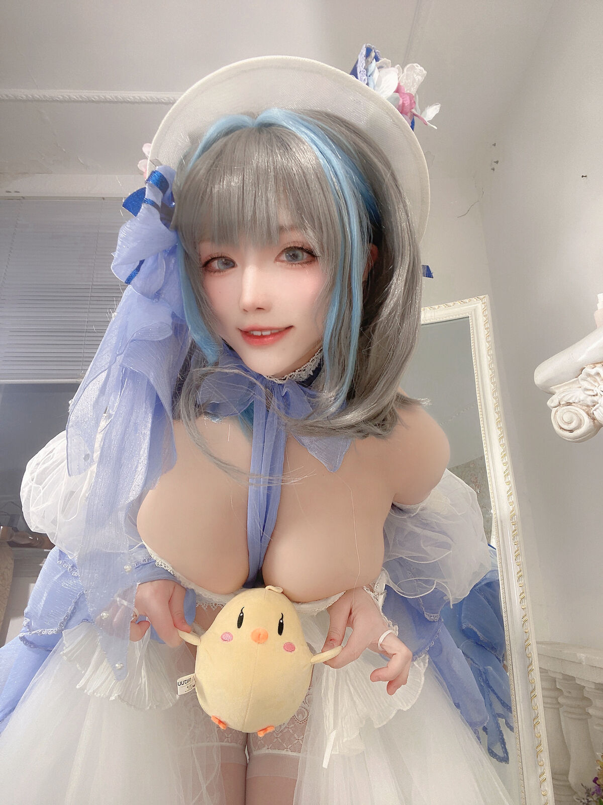 Coser@起司块wii – 柴郡礼服 (76P – 4V)