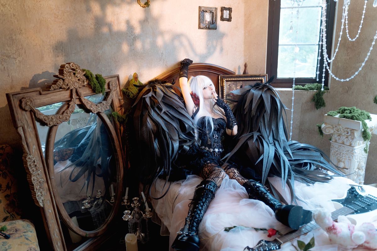 Coser@蠢沫沫 chunmomo – 黑天鹅 (85P)