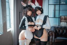 DJAWA Photo – Maruemon (마루에몽) & Mimmi (밈미) Maid Mansion W²