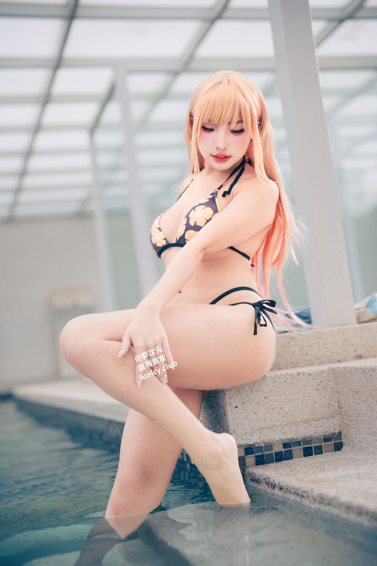 Coser@慕慕Momo – Marin 海夢 – Ver.泳裝 (62P – 3V)
