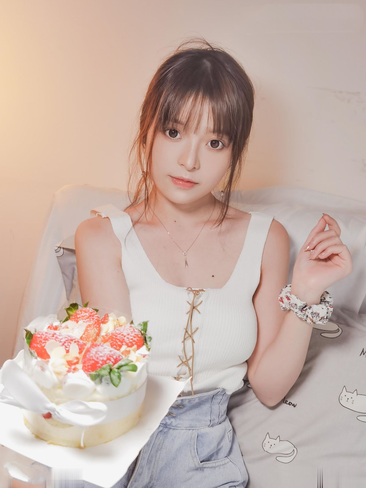 Coser@草莓味奈奈兔 – 抹茶味的奈奈兔 (67P)