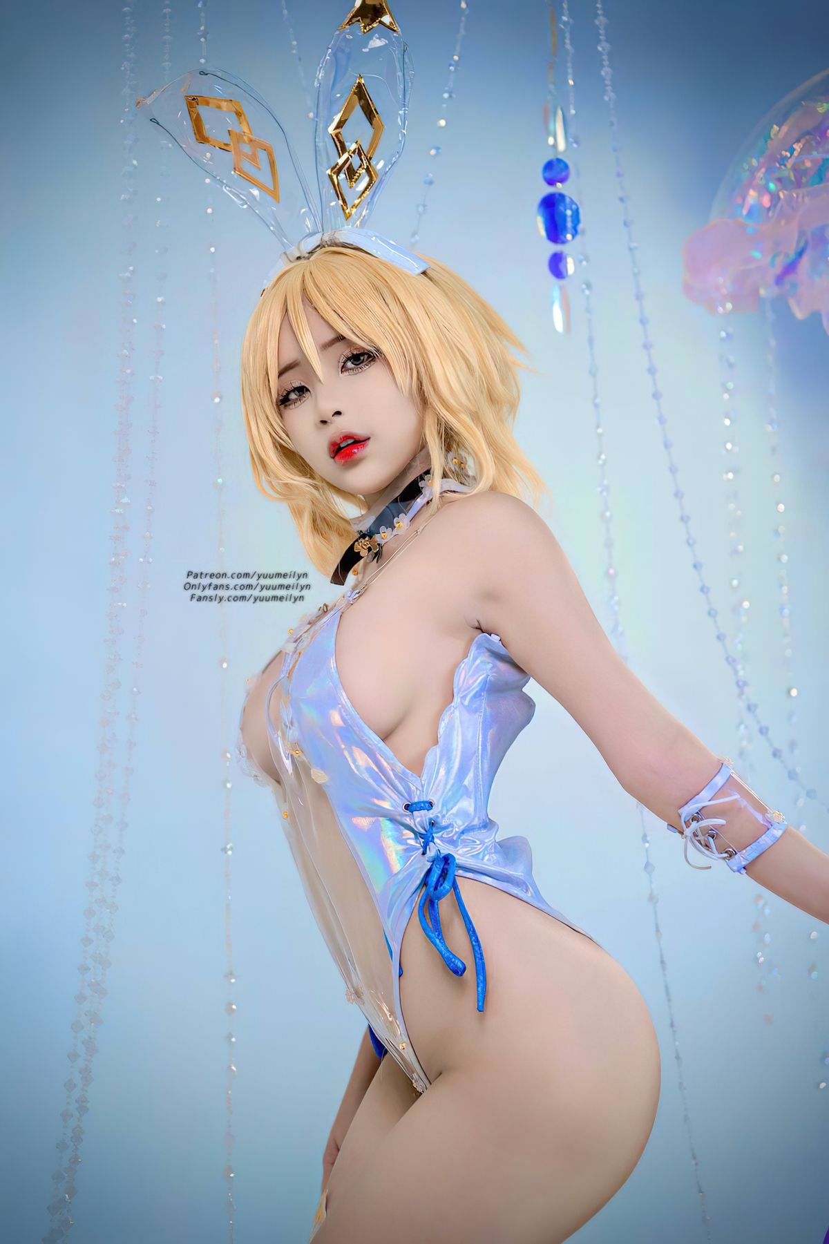 Coser@linhi_cute yuumeilyn – 原神 荧 (58P – 1V)