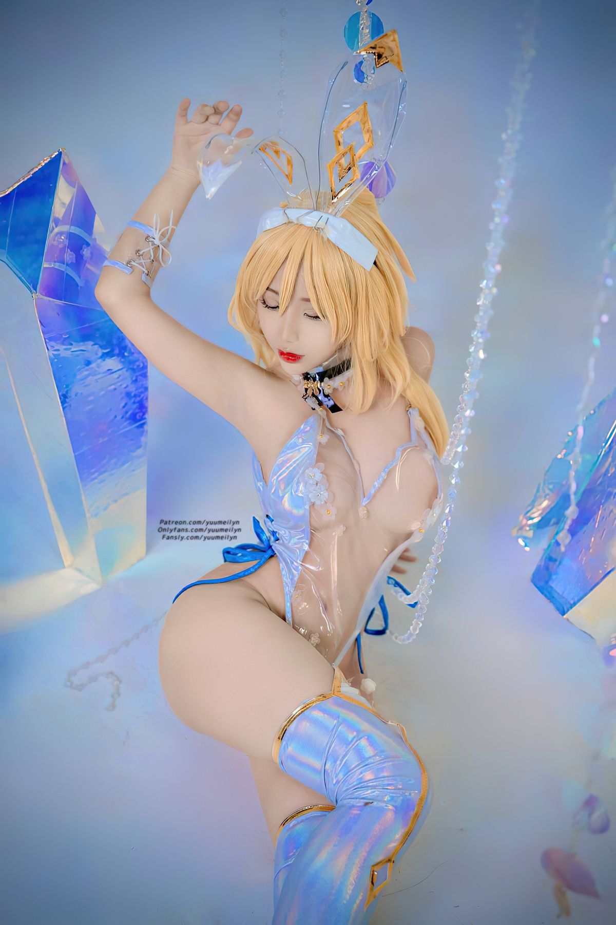 Coser@linhi_cute yuumeilyn – 原神 荧 (58P – 1V)