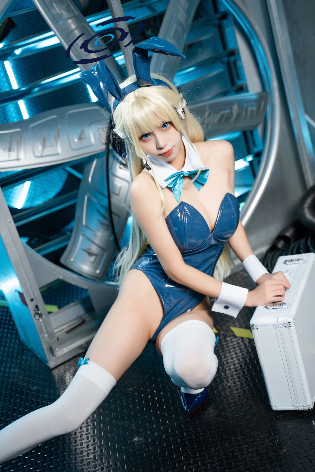 Coser@三無人型 – 蔚蓝档案 飞鸟马时兔女郎 (60P)