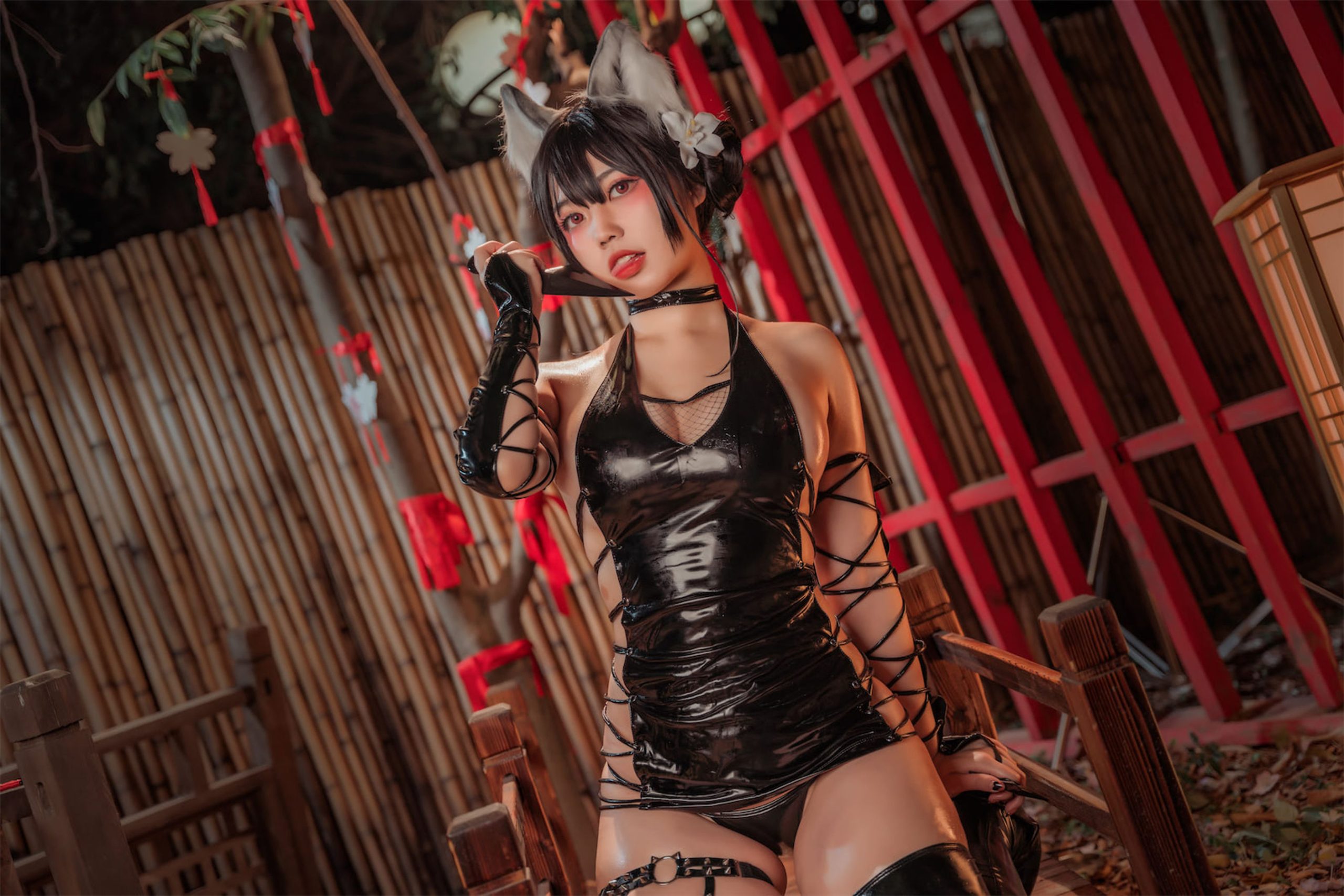 [福利COS] 啊日日_Ganlory - 忍者喵喵