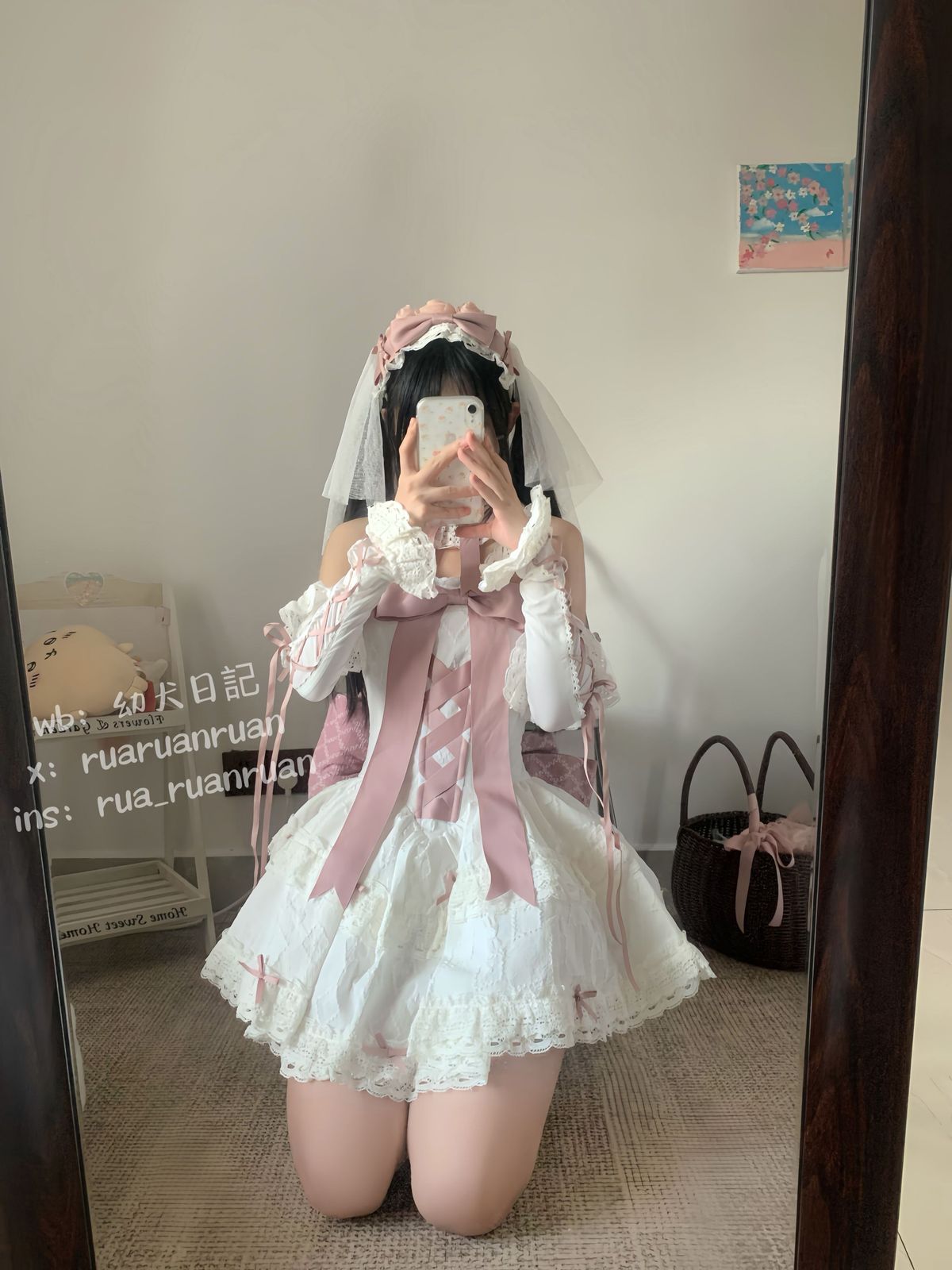 Coser@rua阮阮 – 初恋缎带 (19P)