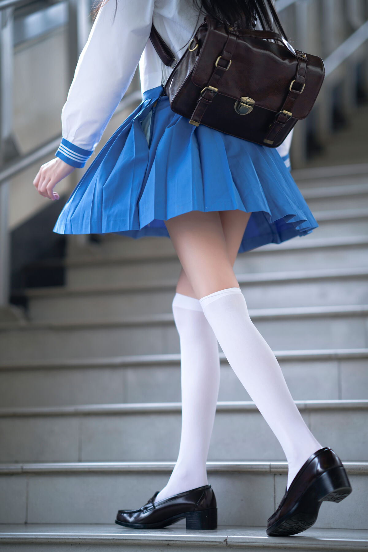Coser@桜桃喵 – 地铁JK (34P)