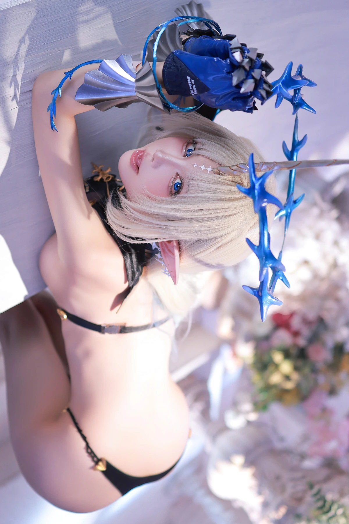 Cosplay 水淼Aqua – 卡提西娅 Fleurdelys Set.02