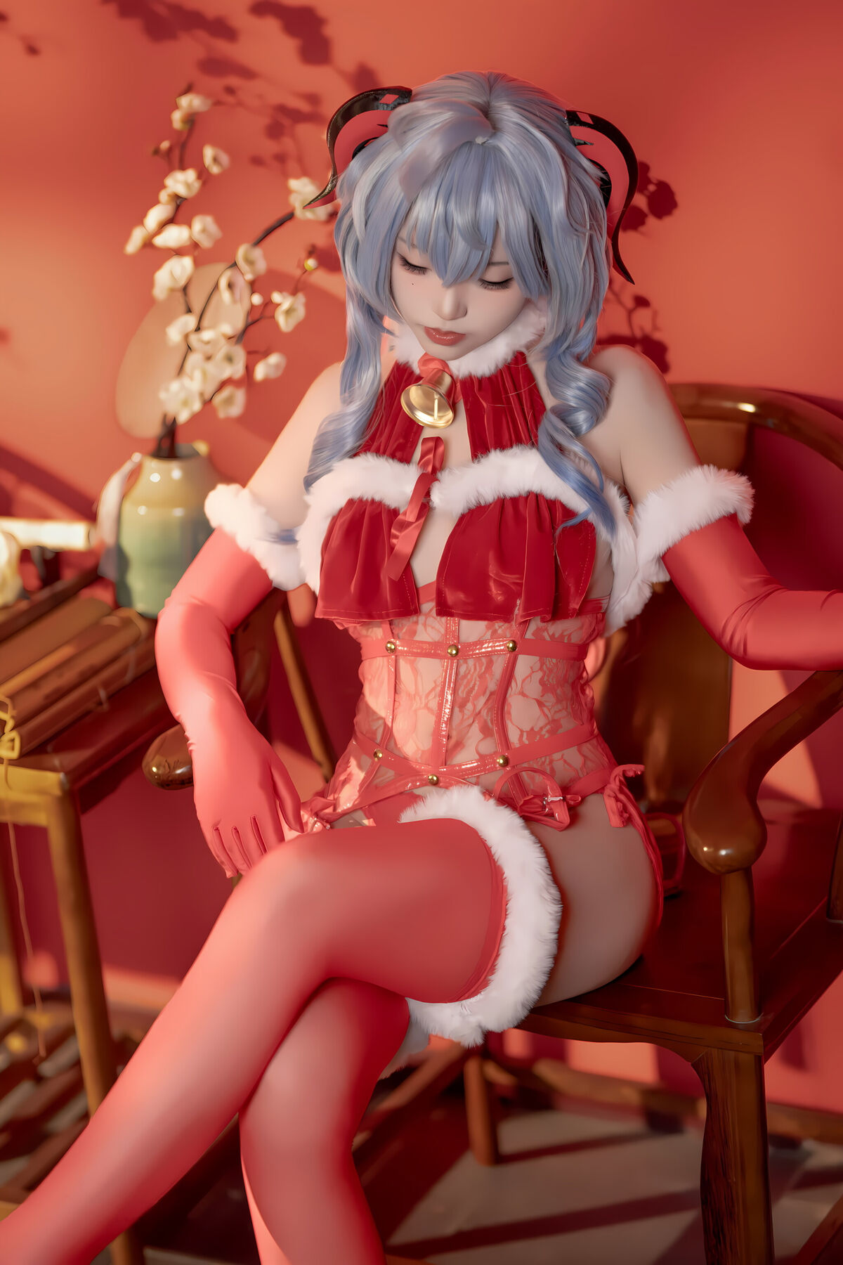 Coser@Bangni邦尼 – 甘雨新春 Part02 (45P)