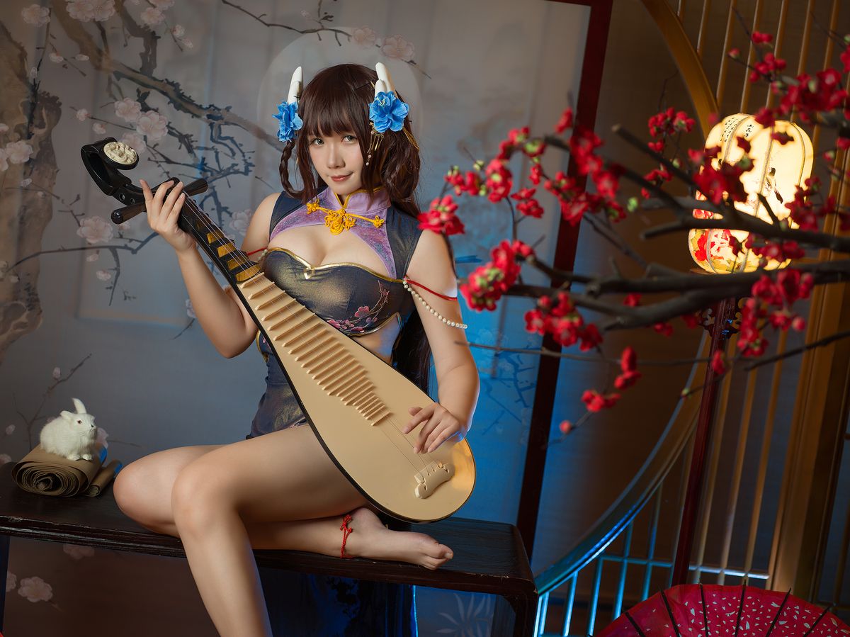 Coser@麻花麻花酱 – 比睿旗袍 (32P)