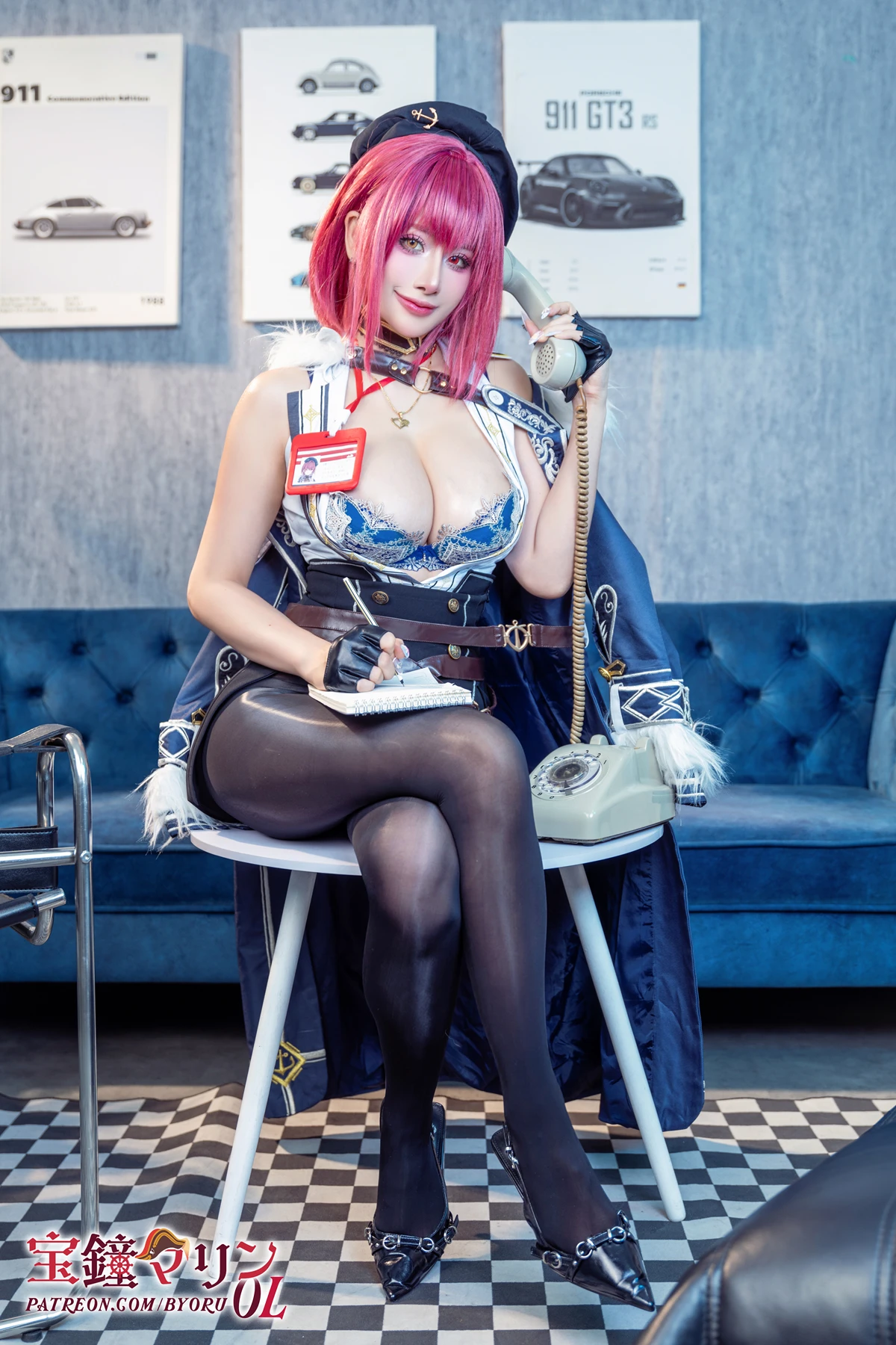 Cosplay 日本性感小妹Byoru – Marine OL