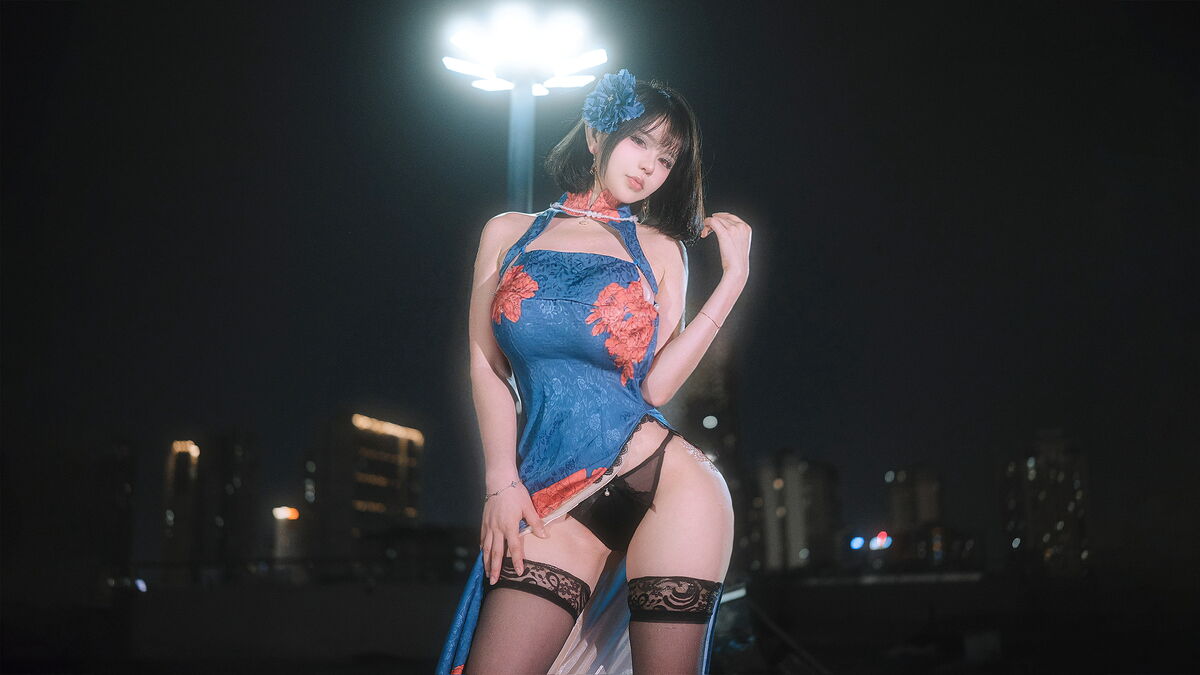 Coser@Tina很妖孽呀 – 碧蓝航线 建武 旗袍 (40P)