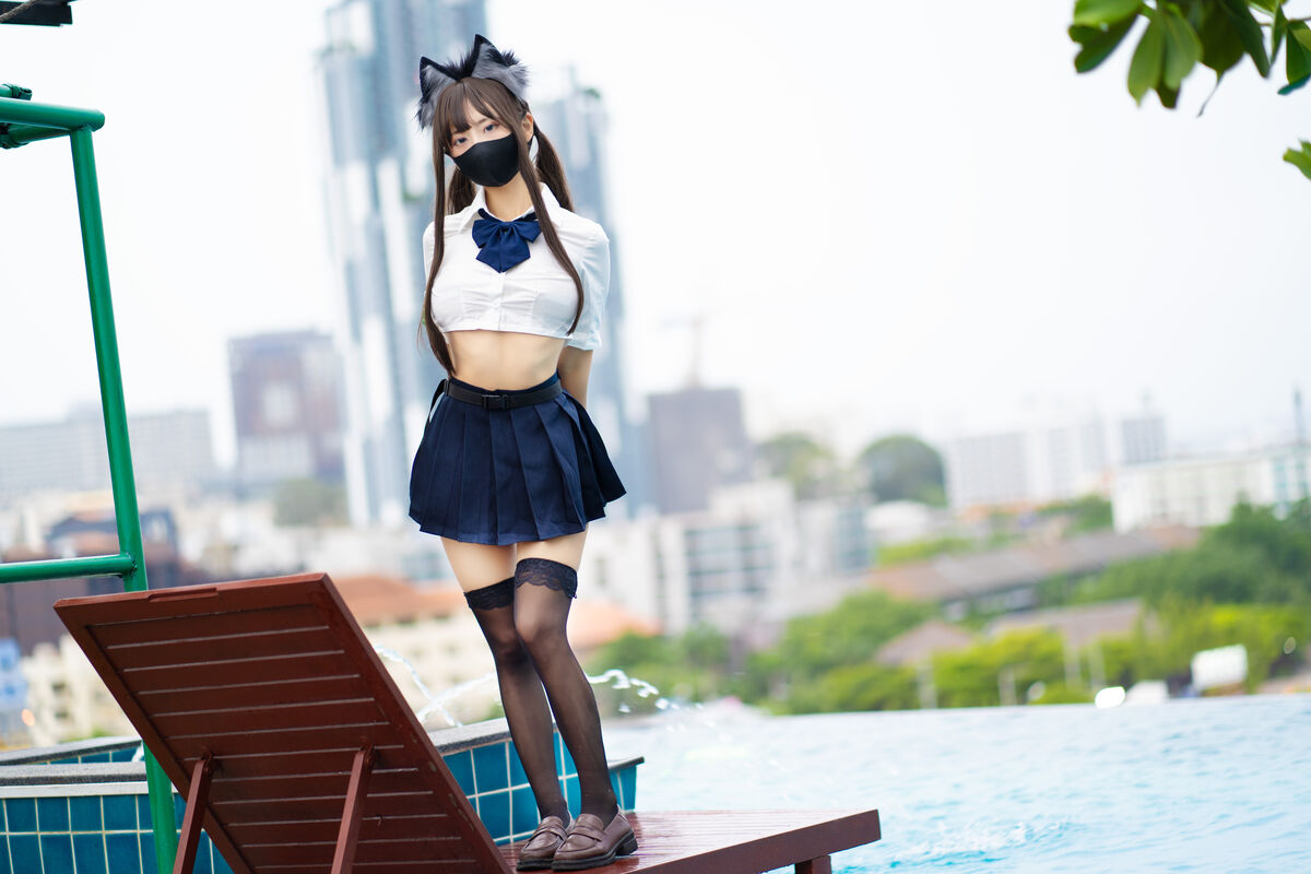 Coser@职业奶妈三水子 – 生徒会长 (62P)