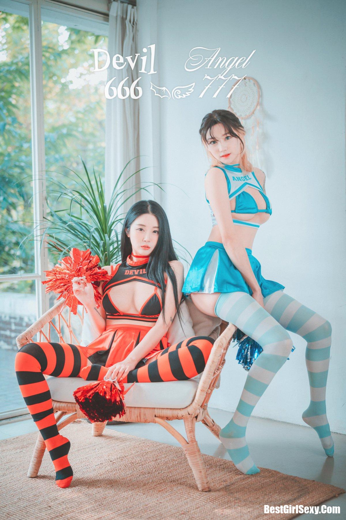 DJAWA 태리 & Bomi 보미 Devil 666 & Angel 777