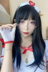 Coser@Money冷冷 – 白网护士套 (49P)