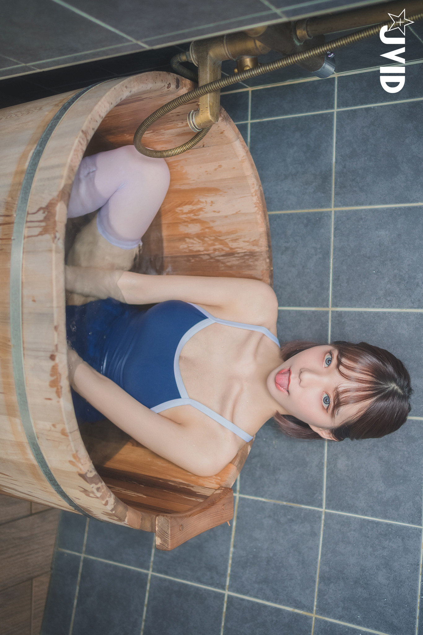 JVID 啾啾 性感高校生啾啾～濕身死庫水！ Set.02