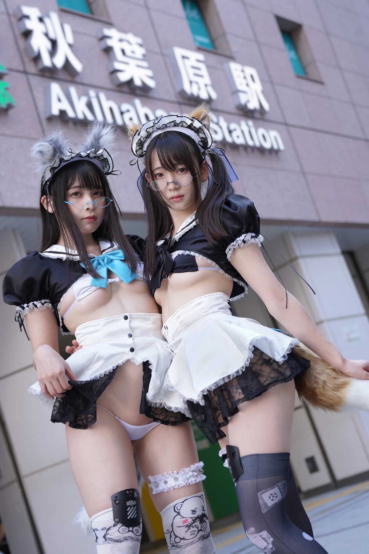 Sui Utatane うたたね翠, Mizuna Shione 水那しおね, 写真集 「野生のメイドがあらわれた！」 Set.03