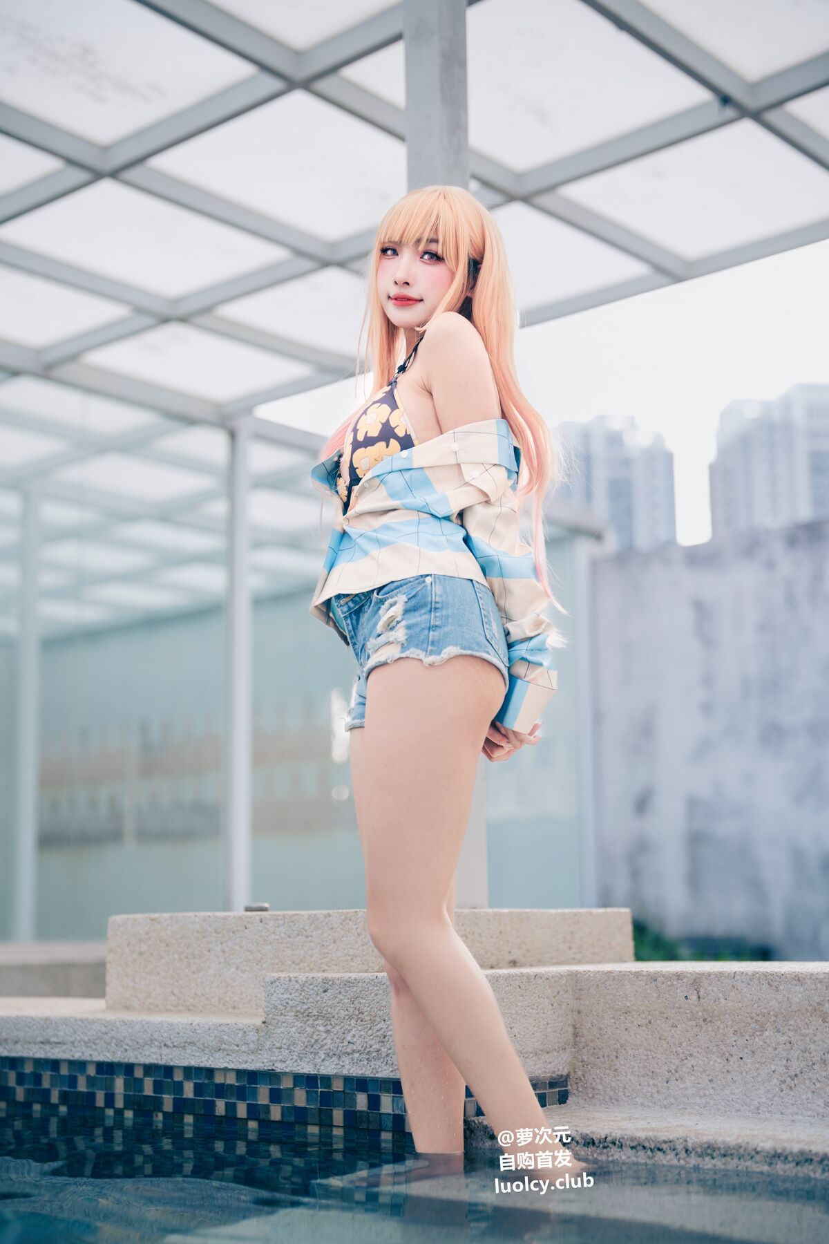 Coser@慕慕Momo – Marin 海夢 – Ver.泳裝 (62P – 3V)