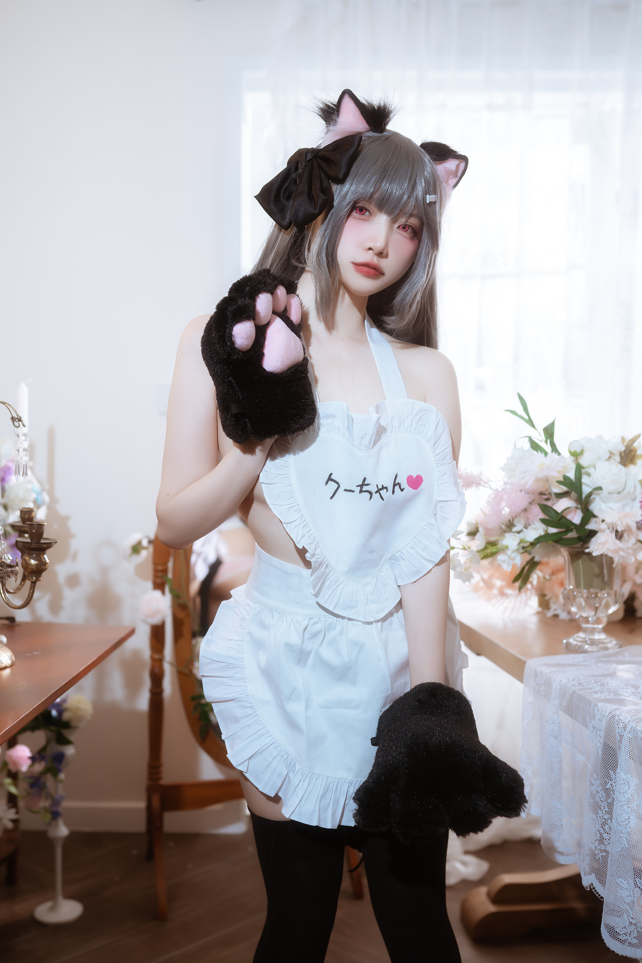 Cosplay 二佐Nisa 碧蓝水星纪念围裙