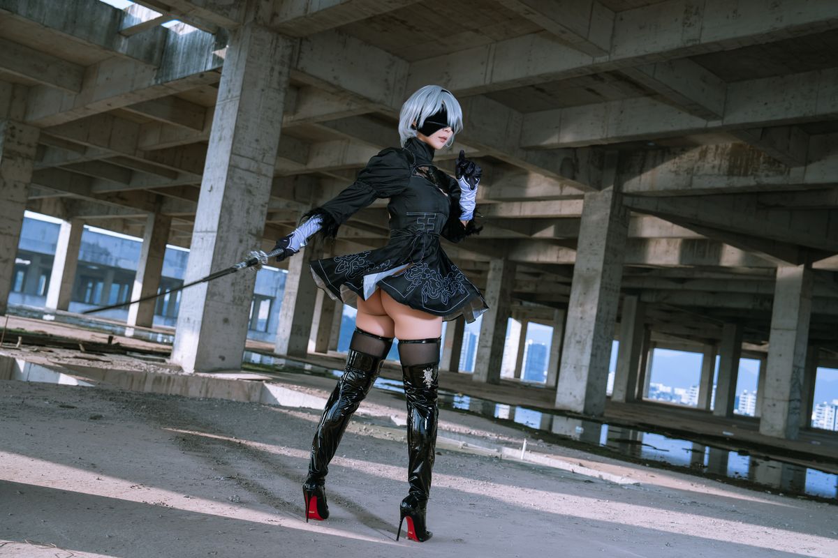 Coser@云溪溪 Yunx1x1 And 奶桃 – 2B本 YoRHa No.2 Type B 下 Part3 (66P)