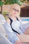 [COS福利] 猫君君MaoJun - 贞德竞技泳装