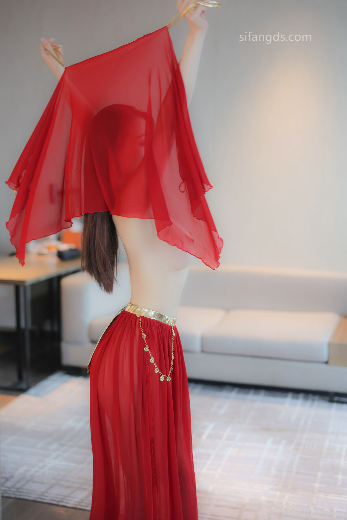 XR Uncensored Qing Miao 清妙 – R18 秀人网模特 红色舞裙 S Part02 (47P)