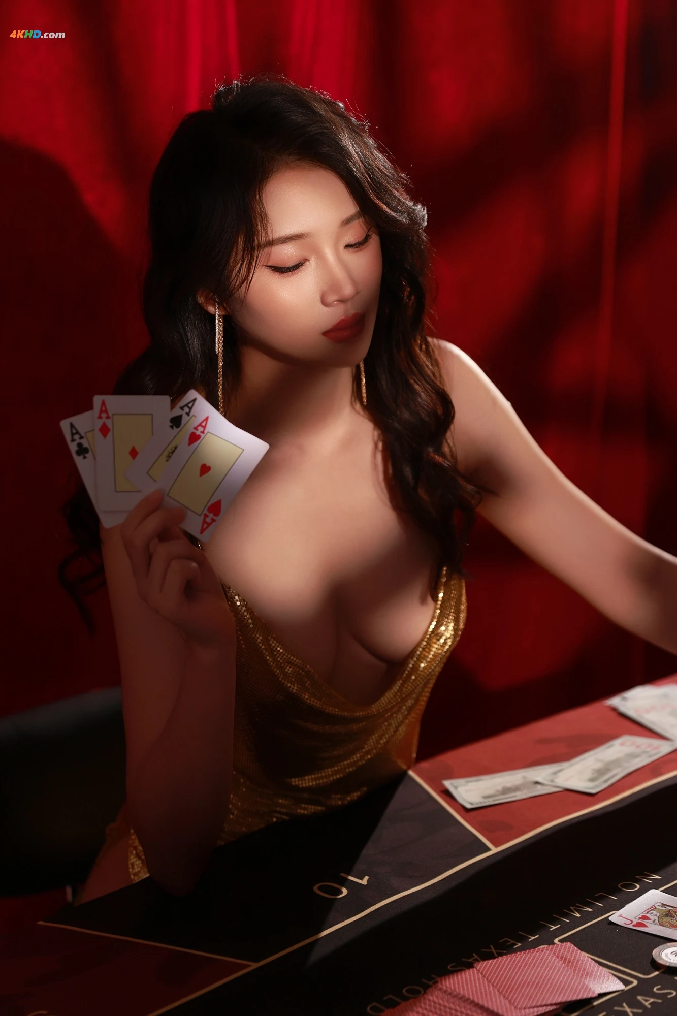 [XR Uncensored] 南乔 – R18 秀人网模特 赌场女郎[376MB-118photos]