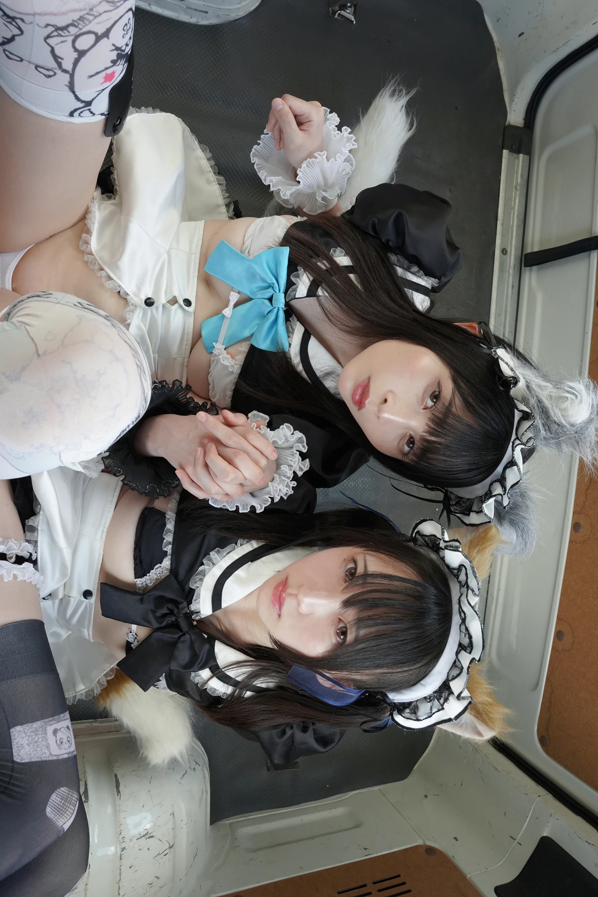 Sui Utatane うたたね翠, Mizuna Shione 水那しおね, 写真集 「野生のメイドがあらわれた！」 Set.04