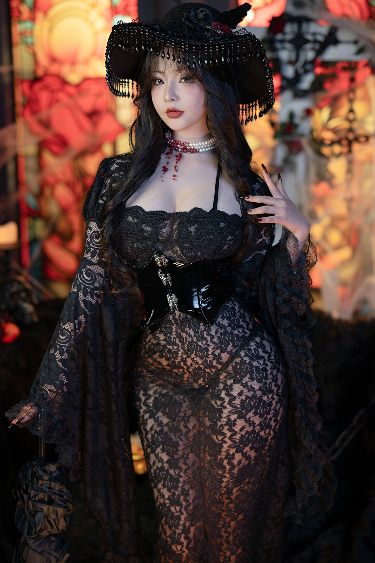 Coser@Yuuhui玉汇 – 2024万圣节特辑 魔女狂欢夜 Part1