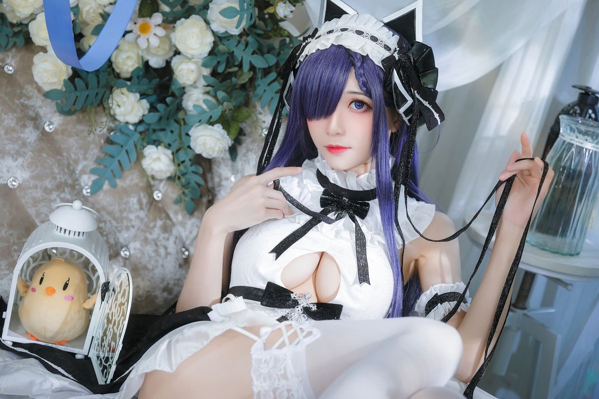 Coser@Tomoyo酱 – 碧蓝 奥古斯特女仆 (28P)