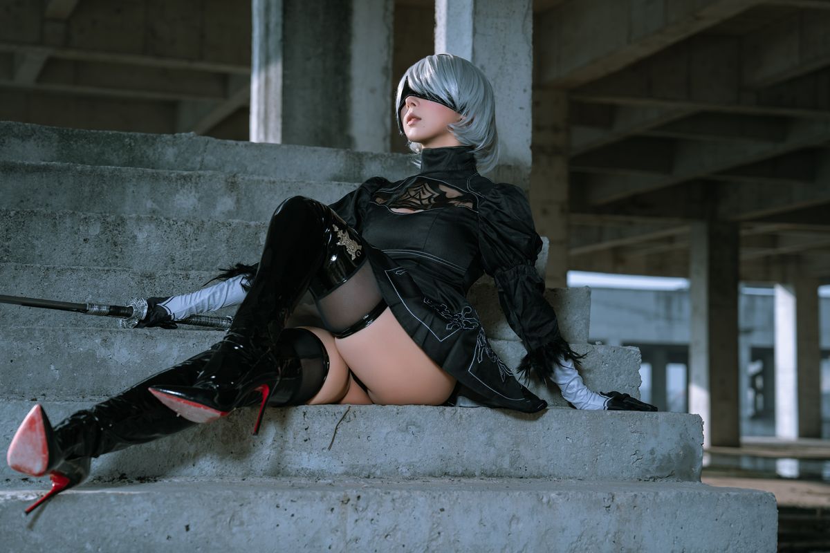 Coser@云溪溪 Yunx1x1 And 奶桃 – 2B本 YoRHa No.2 Type B 下 Part3 (66P)