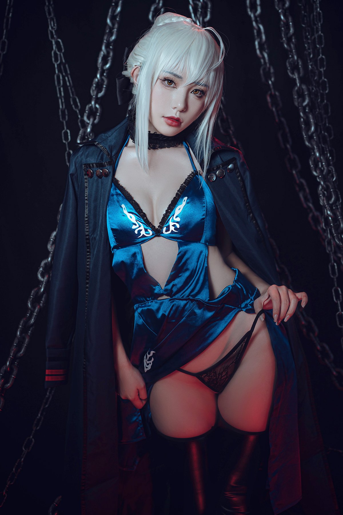 Coser@爆机少女喵小吉 Nekokoyoshi – Fate Stay Night 黑呆 Part1