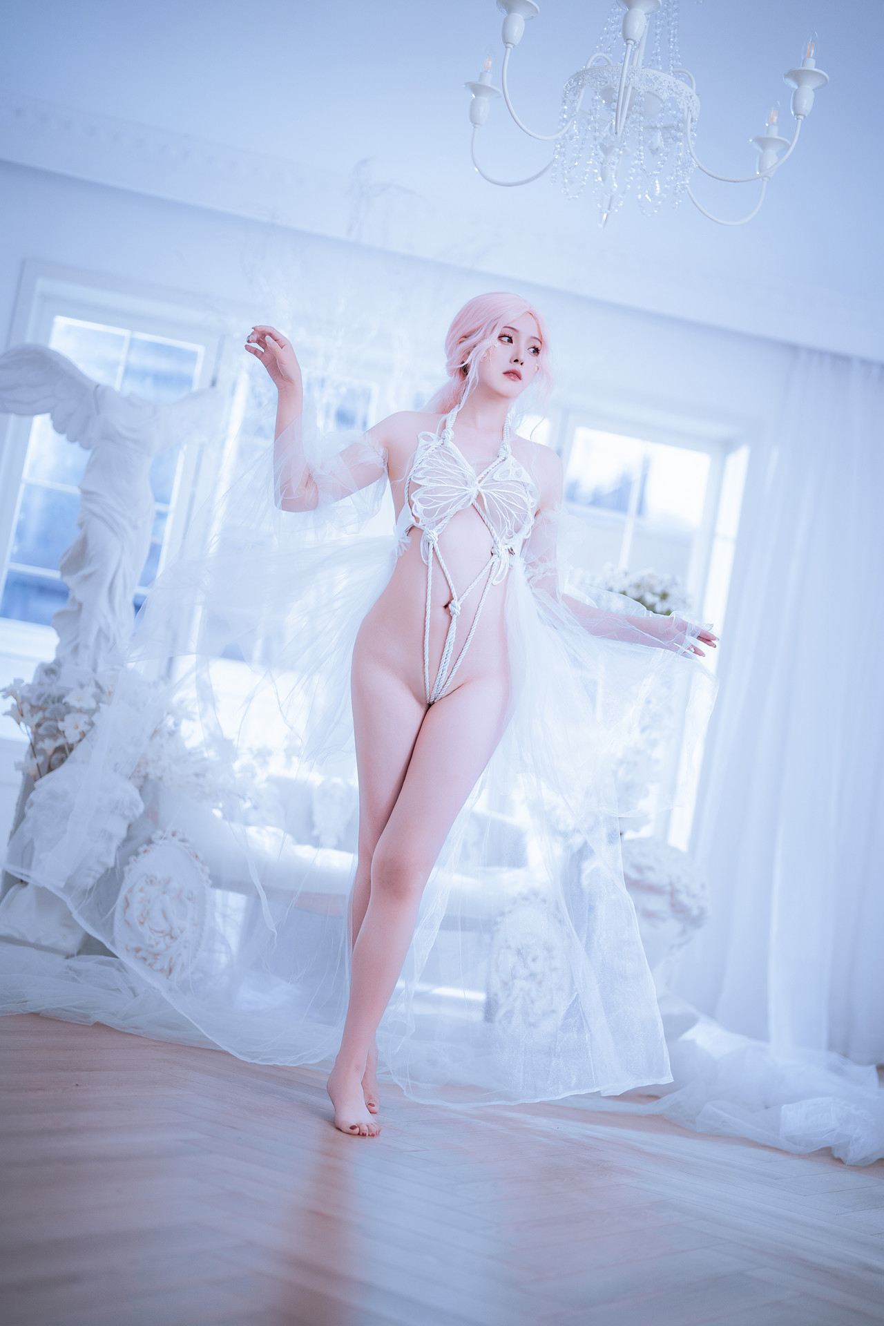 Cosplay Natsuko夏夏子 白天蛾