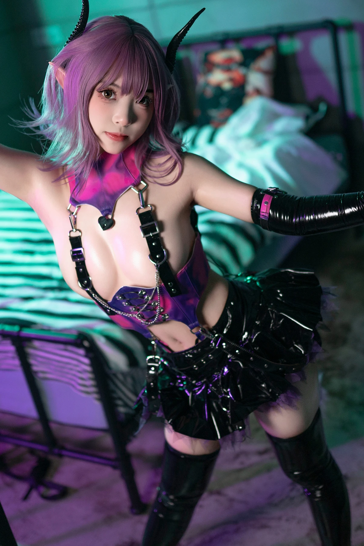 Cosplay Bangni邦尼 – 囚禁魅魔 Set.02