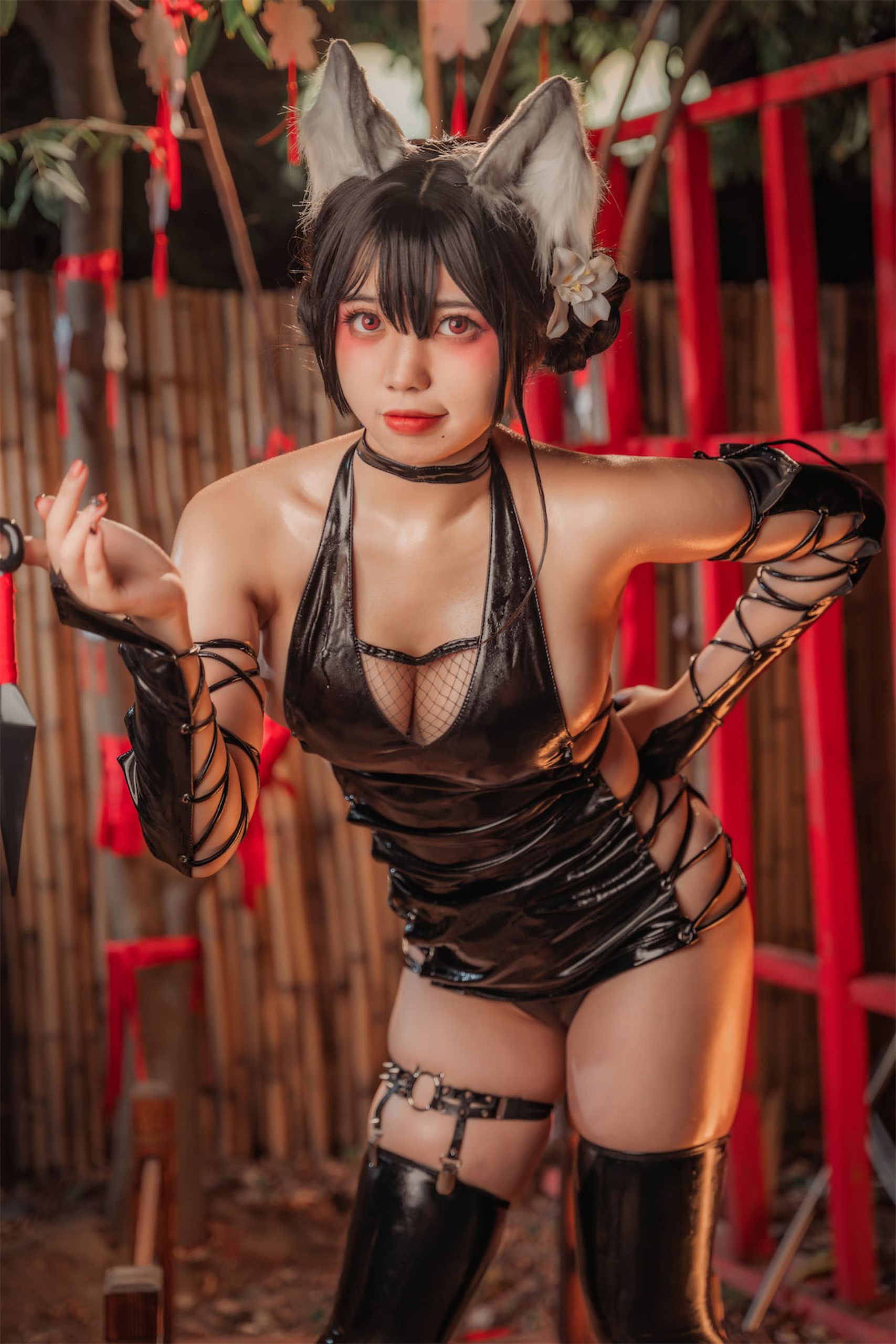 [福利COS] 啊日日_Ganlory - 忍者喵喵