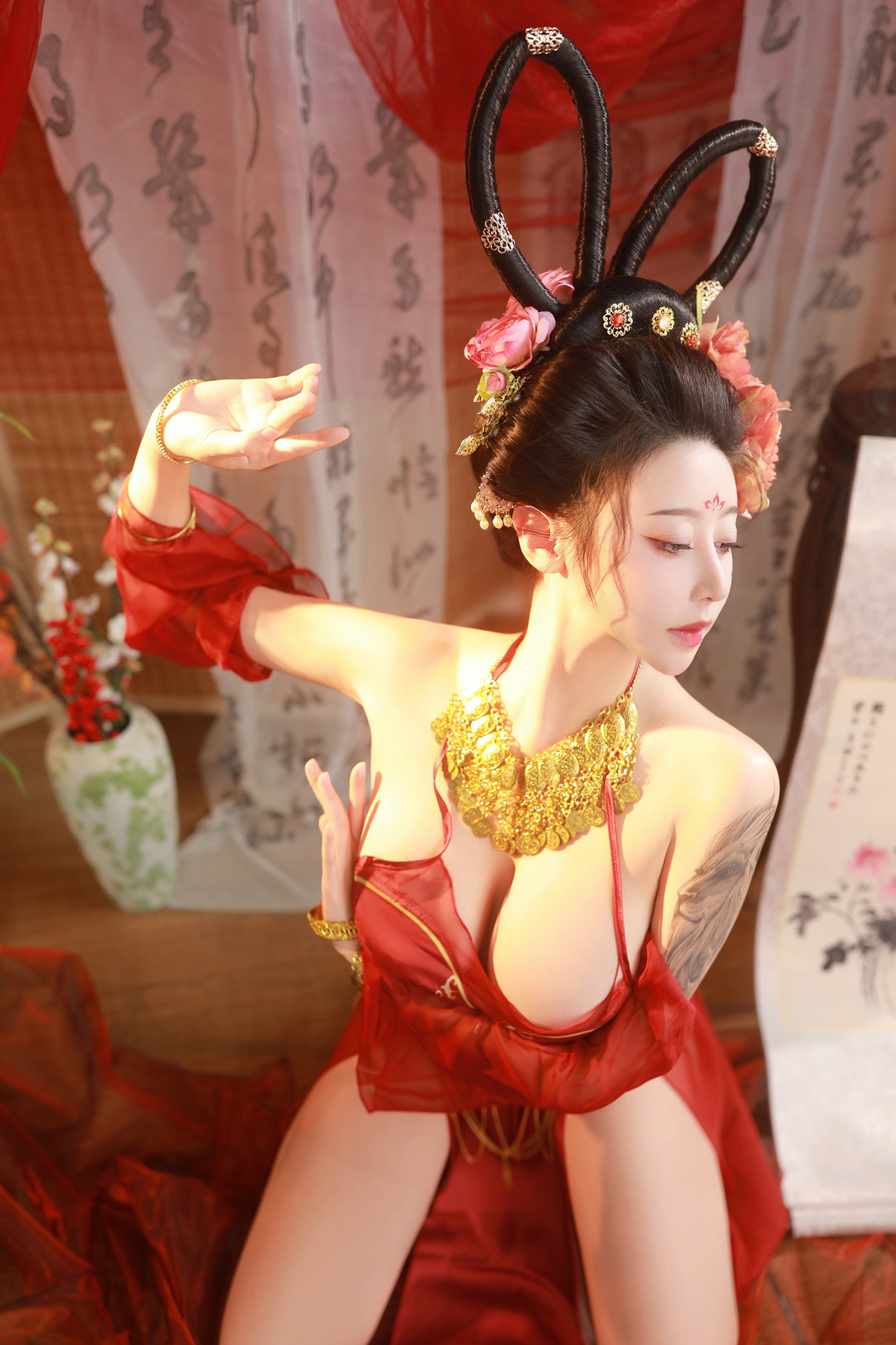 Cosplay 奈汐酱nice 赤帐舞 S