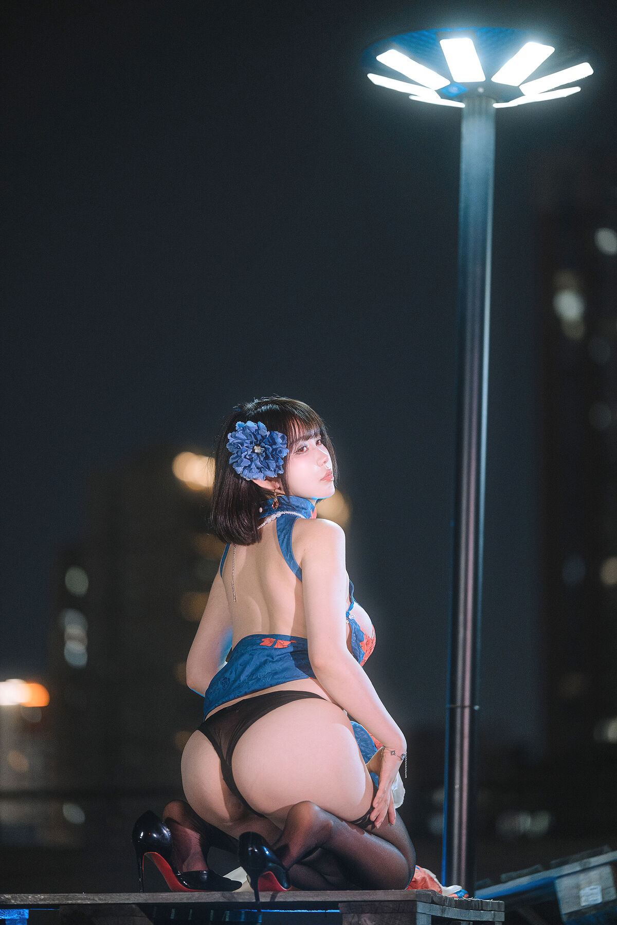 Coser@Tina很妖孽呀 – 碧蓝航线 建武 旗袍 (40P)