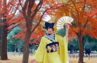 Coser@Ely_eee (ElyEE子) Ginkgo Black Cat 銀杏黑貓