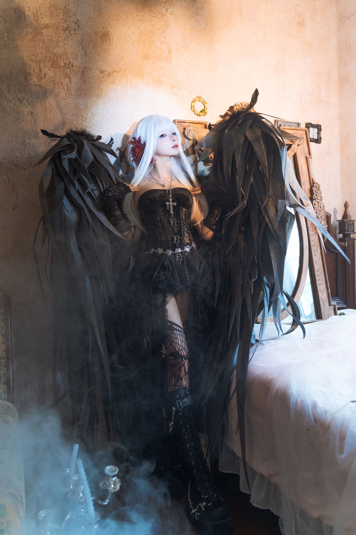 Coser@蠢沫沫 chunmomo – 黑天鹅 (85P)
